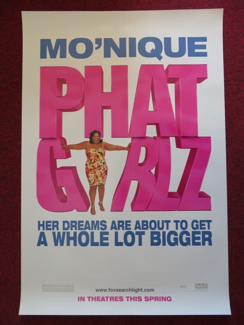 PHAT GIRLZ US ONE SHEET ROLLED POSTER MO'NIQUE JIMMY JEAN LOUIS 2006 Movie posters