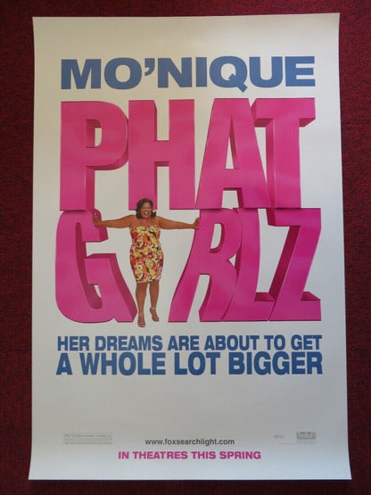 PHAT GIRLZ US ONE SHEET ROLLED POSTER MO'NIQUE JIMMY JEAN LOUIS 2006 Movie posters