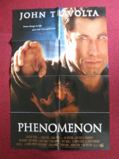 PHENOMENON FOLDED US ONE SHEET POSTER JOHN TRAVOLTA KYRA SEDGWICK 1996 Rendezvous Cinema Movie posters