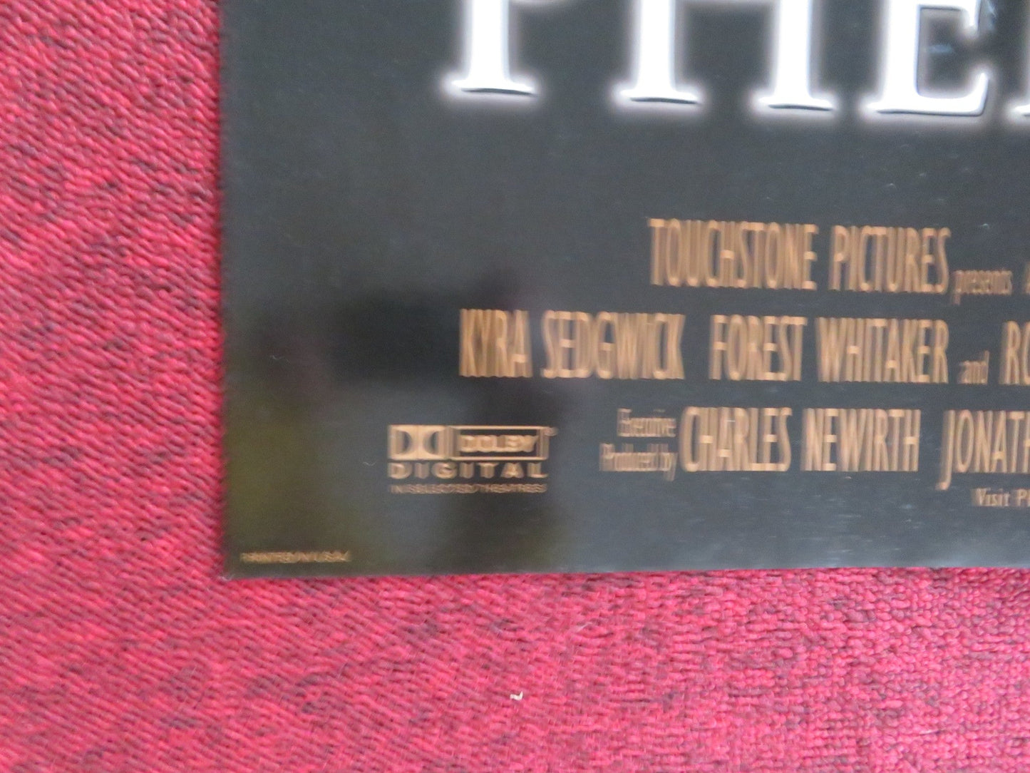 PHENOMENON FOLDED US ONE SHEET POSTER JOHN TRAVOLTA KYRA SEDGWICK 1996 Rendezvous Cinema Movie posters