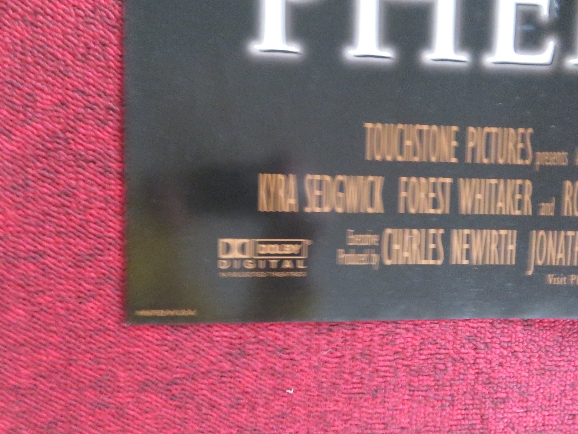 PHENOMENON FOLDED US ONE SHEET POSTER JOHN TRAVOLTA KYRA SEDGWICK 1996 Rendezvous Cinema Movie posters