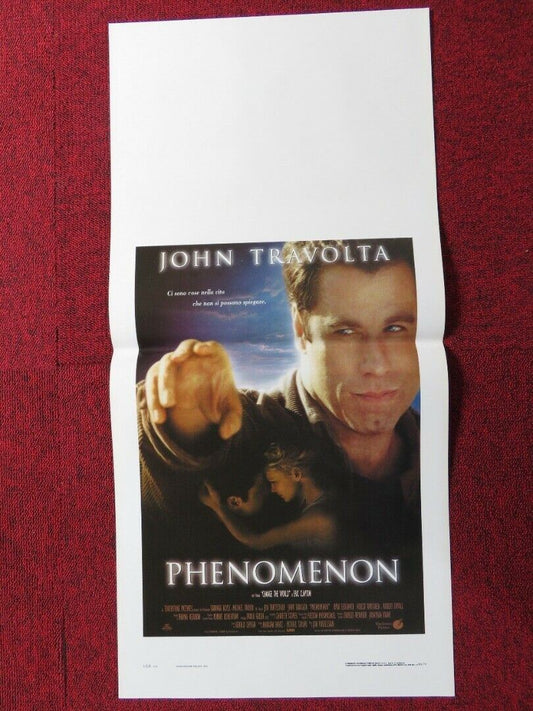 PHENOMENON ITALIAN LOCANDINA (27.5"x13") POSTER JOHN TRAVOLTA F WHITAKER 1996 Movie posters