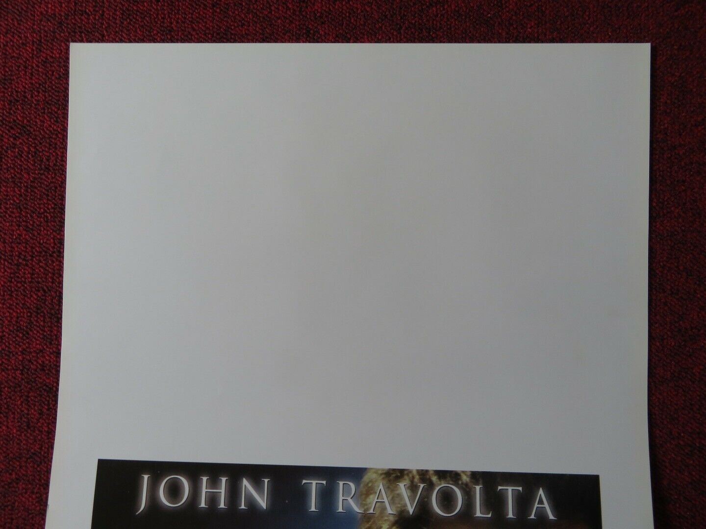 PHENOMENON ITALIAN LOCANDINA (27.5"x13") POSTER JOHN TRAVOLTA F WHITAKER 1996 Movie posters