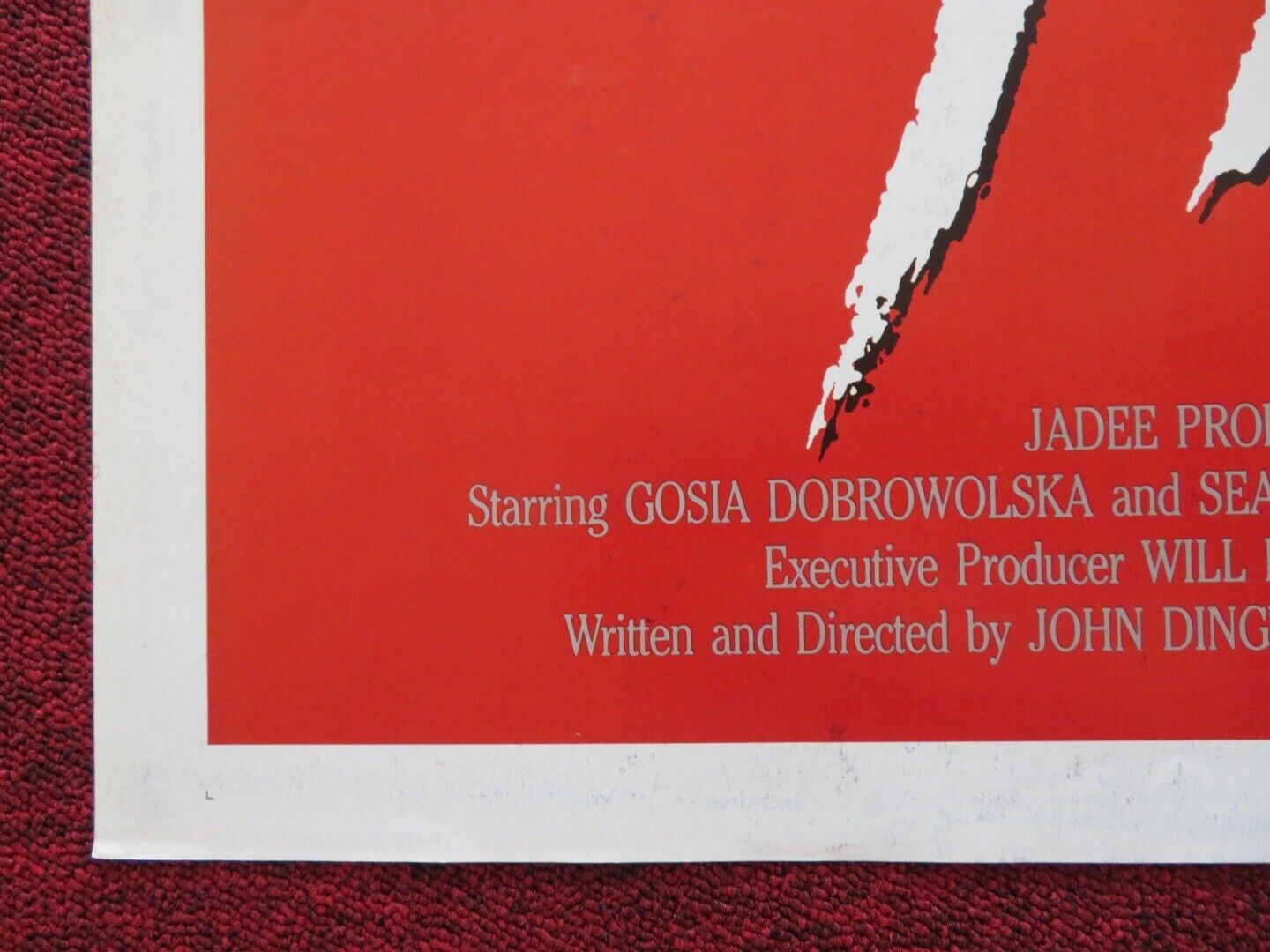 PHOBIA FOLDED US ONE SHEET POSTER GOSIA DOBROWOLSKA SEAN SCULLY 1988 - Rendezvous Cinema