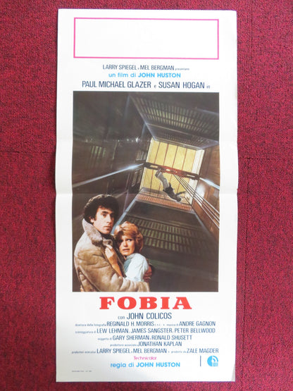 PHOBIA ITALIAN LOCANDINA POSTER PAUL MICHAEL GLAZER SUSAN HOGAN 1980 Rendezvous Cinema Movie posters