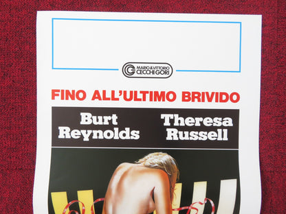 PHYSICAL EVIDENCE ITALIAN LOCANDINA POSTER BURT REYNOLDS THERESA RUSSELL 1989 Rendezvous Cinema Movie posters