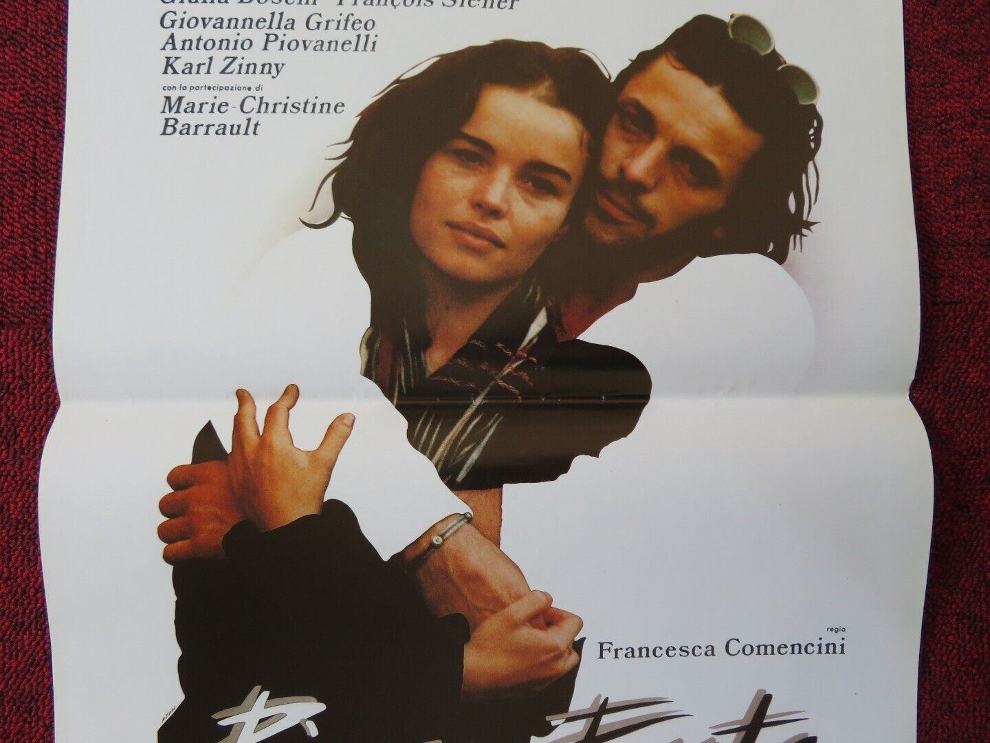PIANOFORTE ITALIAN LOCANDINA (27.5"x13") POSTER FRANCESCA COMENCINI 1984 Movie posters