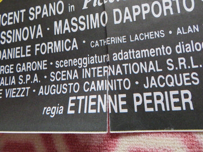 PICCOLI DELITTI VENEZIANI / Rouge Venise ITALIAN 2 FOGLIO POSTER 1989 Movie posters