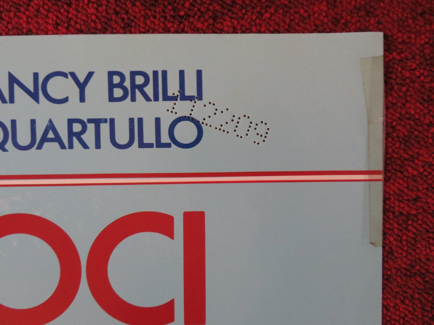 PICCOLI EQUIVOCI ITALIAN FOTOBUSTA POSTER SERGIO CASTELLITTO LINA SASTRI 1989 Rendezvous Cinema Movie posters