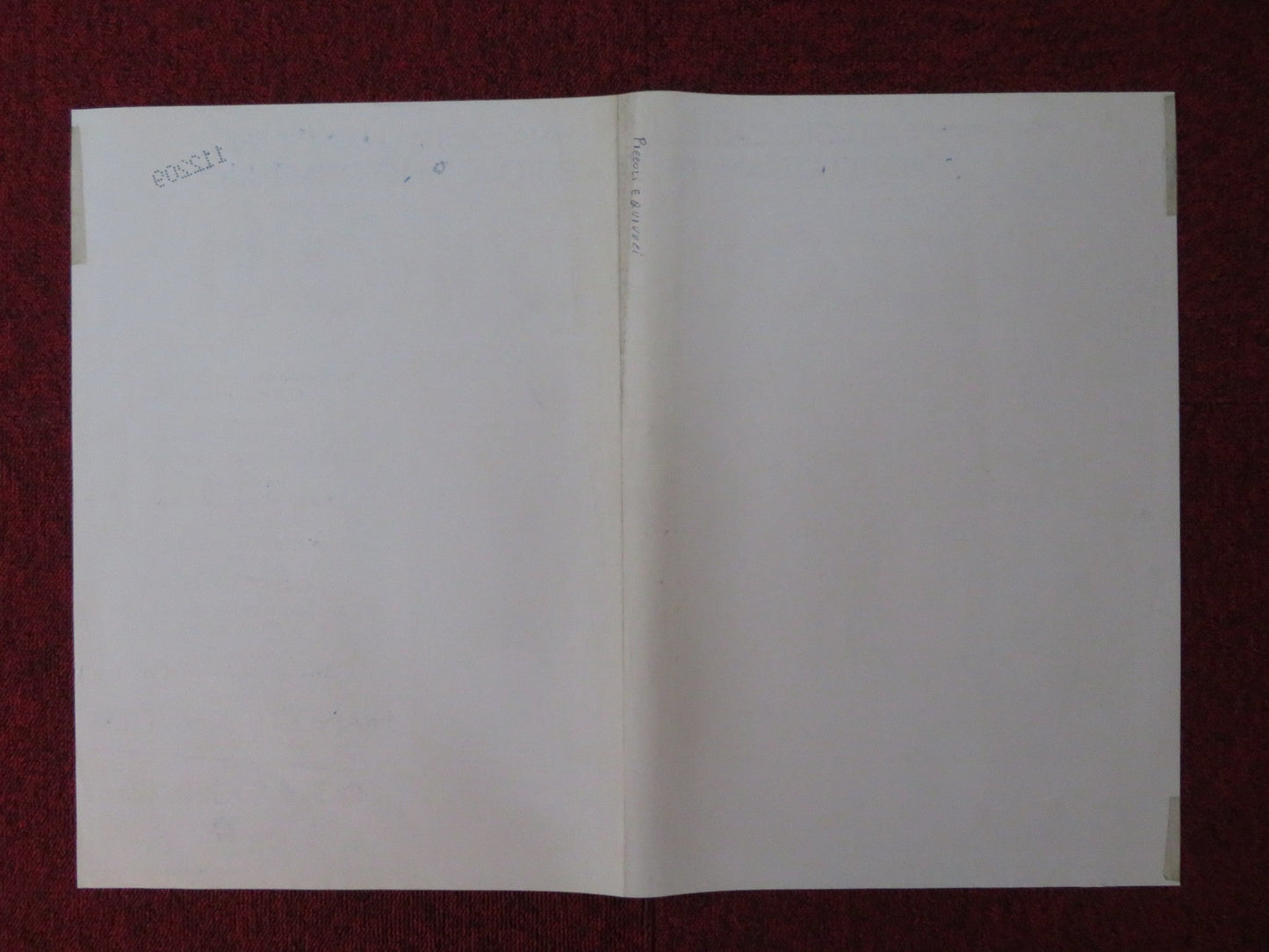 PICCOLI EQUIVOCI ITALIAN FOTOBUSTA POSTER SERGIO CASTELLITTO LINA SASTRI 1989 Rendezvous Cinema Movie posters