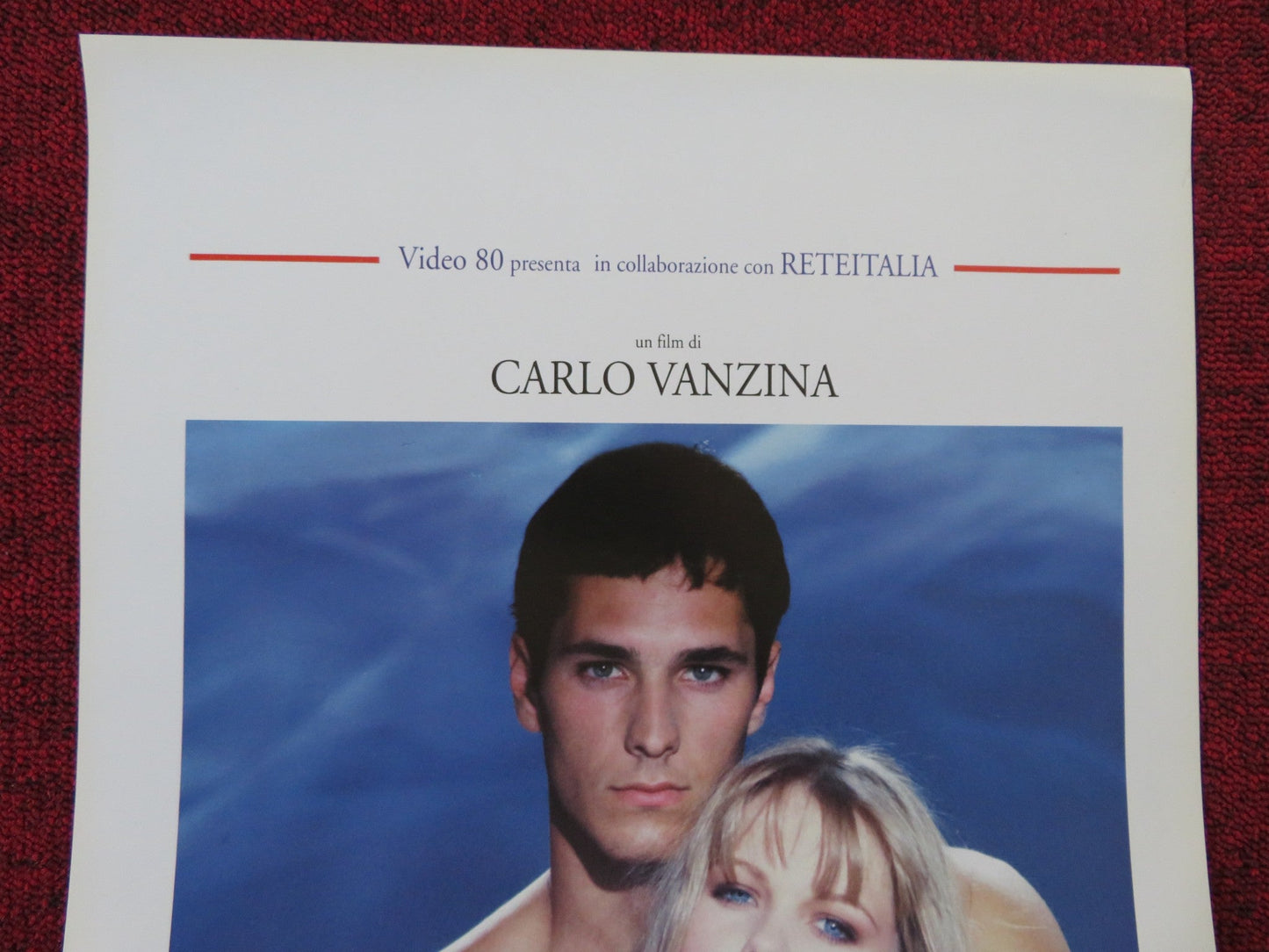 PICCOLO GRANDE AMORE ITALIAN LOCANDINA POSTER BARBARA SNELLENBURG R. BOVA 1993 Rendezvous Cinema Movie posters