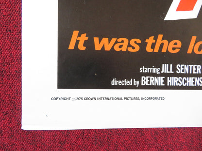 PICK - UP FOLDED US ONE SHEET POSTER JILL SENTER ALAN LONG 1975 Rendezvous Cinema Movie posters