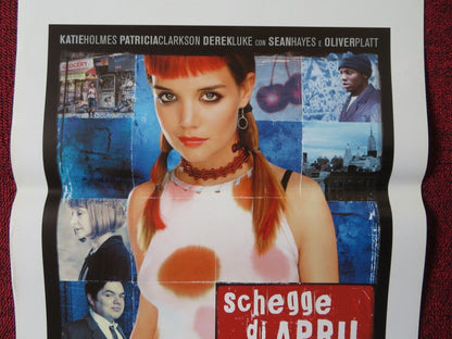 PIECES OF APRIL ITALIAN LOCANDINA (27.5"x13") POSTER KATIE HOLMES 2003 Movie posters