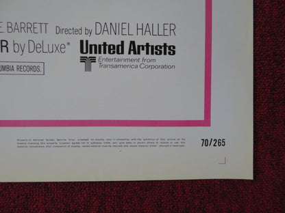 PIECES OF DREAMS FOLDED US ONE SHEET POSTER ROBERT FORESTER LAUREN HUTTON 1970 Rendezvous Cinema Movie posters