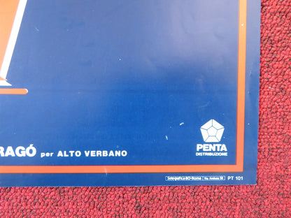 PIEDIPIATTI ITALIAN FOTOBUSTA POSTER ENRICO MONTESANO RENATO POZZETTO 1991 Rendezvous Cinema Movie posters