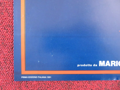 PIEDIPIATTI ITALIAN FOTOBUSTA POSTER ENRICO MONTESANO RENATO POZZETTO 1991 Rendezvous Cinema Movie posters