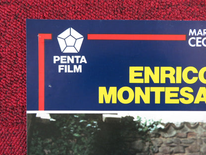 PIEDIPIATTI ITALIAN FOTOBUSTA POSTER ENRICO MONTESANO RENATO POZZETTO 1991 Rendezvous Cinema Movie posters