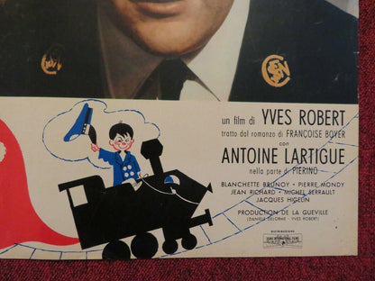 PIERINO LA PESTE / BEBERT AND THE TRAIN ITALIAN FOTOBUSTA POSTER PIERRE MONDY Movie posters