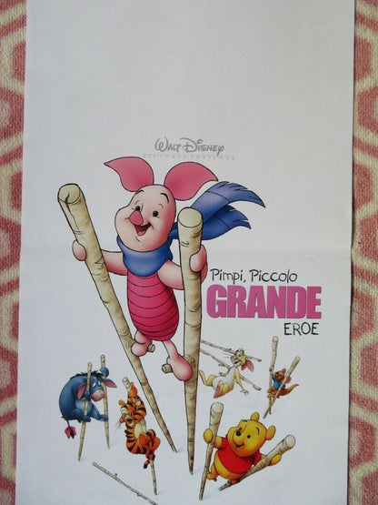 PIMPI PICCOLO GRANDE EROC ITALIAN LOCANDINA (27.5"x13") POSTER DISNEY 2003 Movie posters