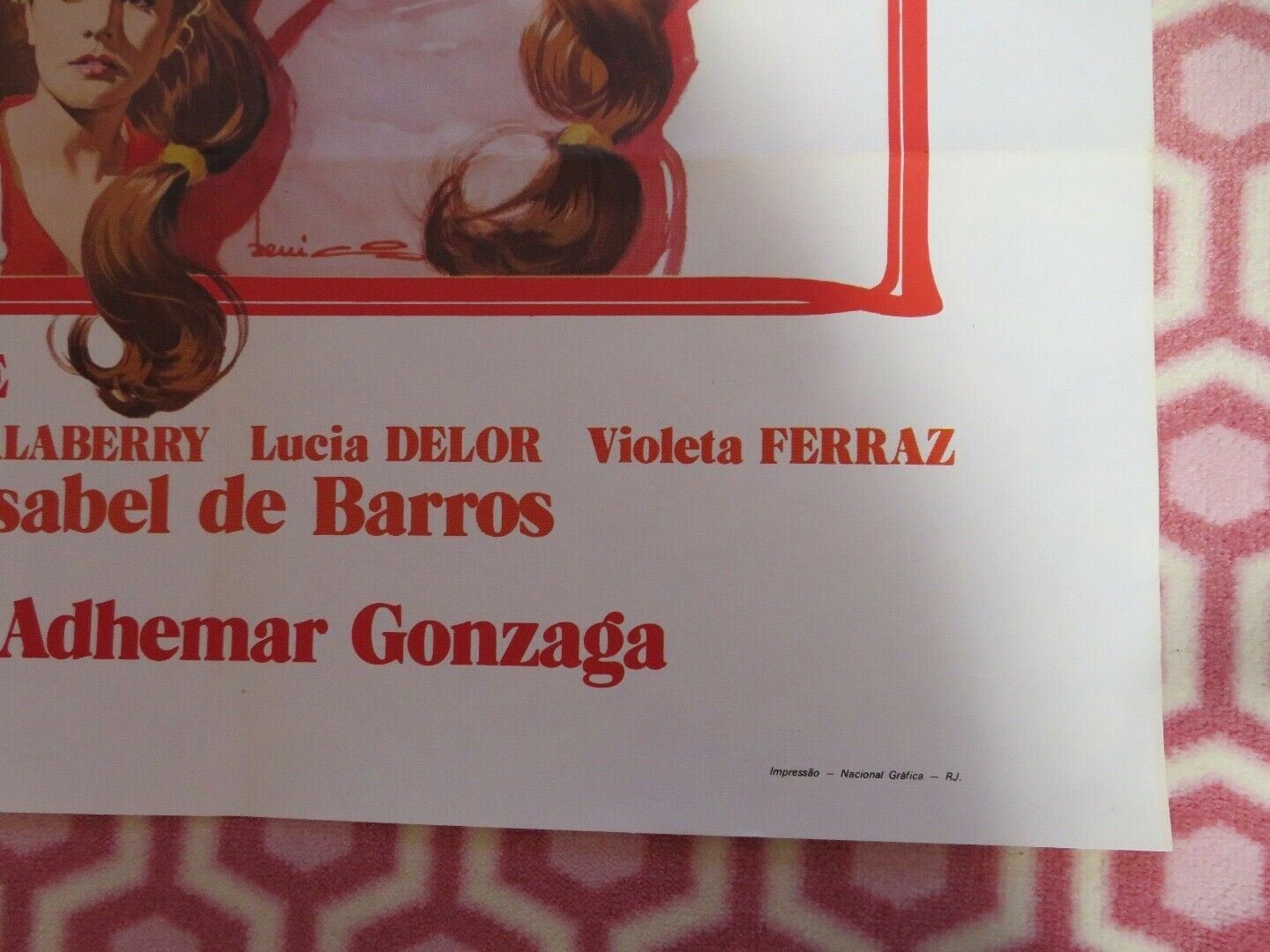 PINGUINHO DE GENTE PORTUGUESE (36"x 25") POSTER ANSELMO DUARTE 1949 Movie posters