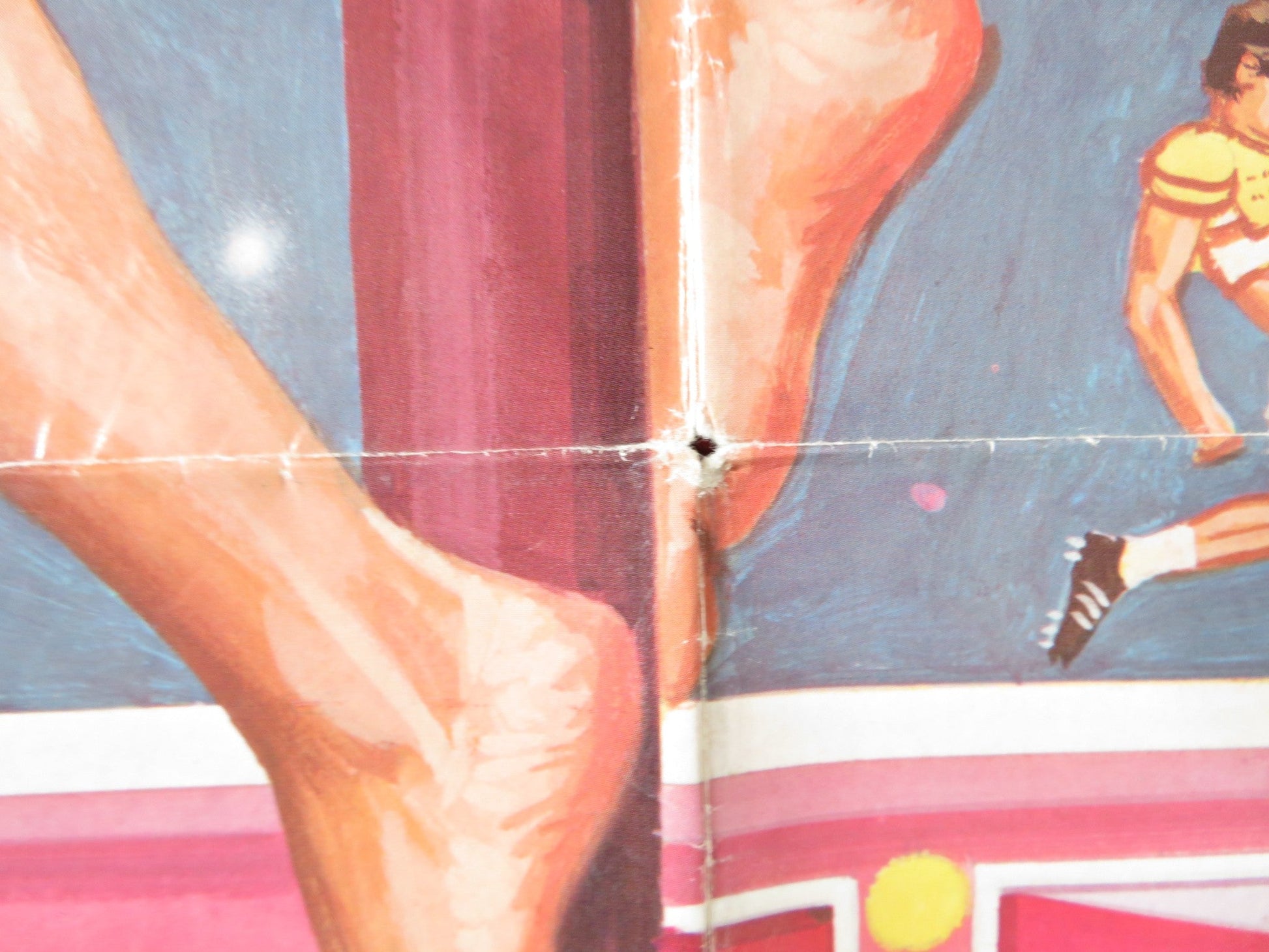 PINK MOTEL FOLDED US ONE SHEET POSTER PHYLLIS DILLER SLIM PICKENS 1982 Rendezvous Cinema Movie posters