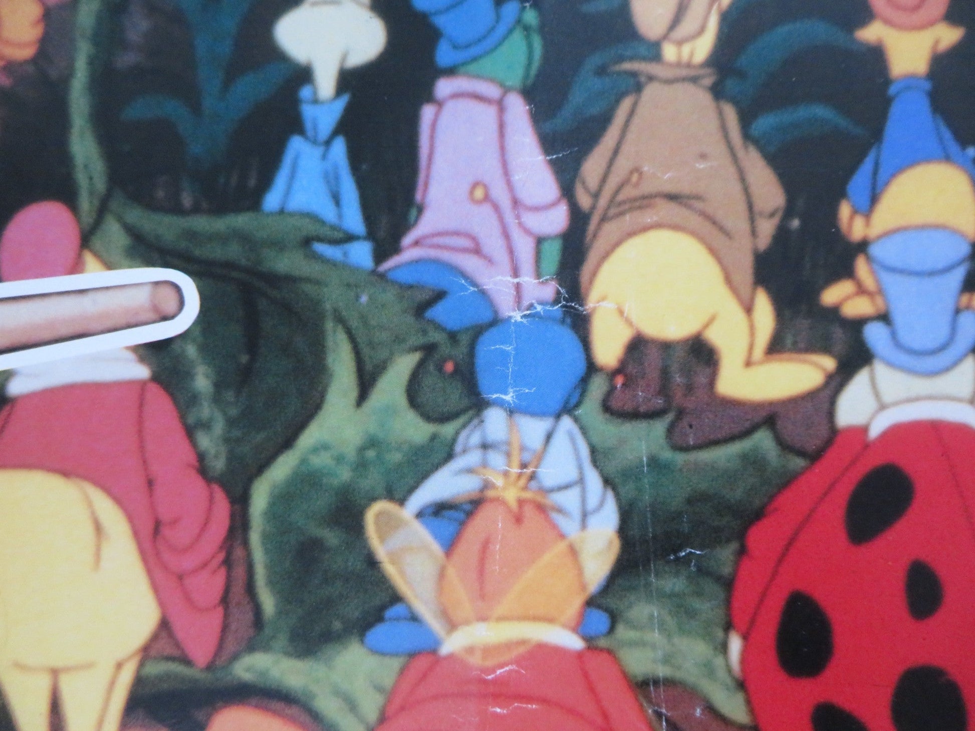 PINOCCHIO AND THE EMPEROR OF THE NIGHT - B ITALIAN FOTOBUSTA POSTER ASNER 1989 Rendezvous Cinema Movie posters