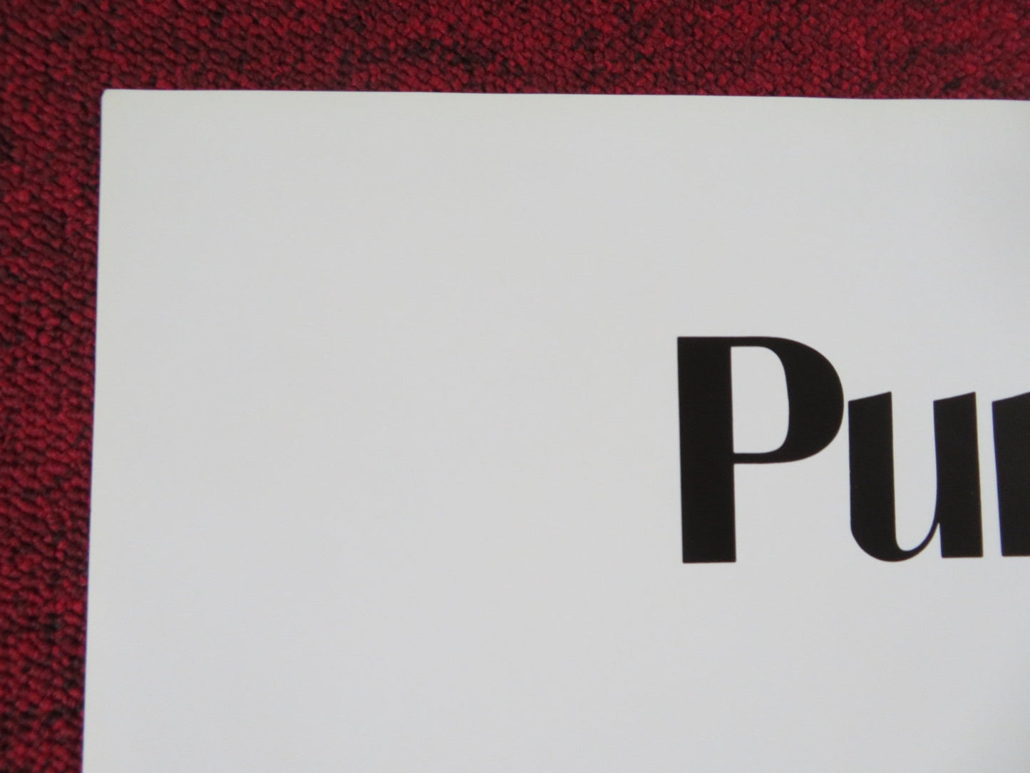 PINOCCHIO FOLDED US ONE SHEET POSTER DISNEY MEL BLANC DON BRODIE 1984 Rendezvous Cinema Movie posters