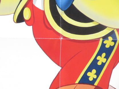 PINOCCHIO FOLDED US ONE SHEET POSTER DISNEY MEL BLANC DON BRODIE 1984 Rendezvous Cinema Movie posters