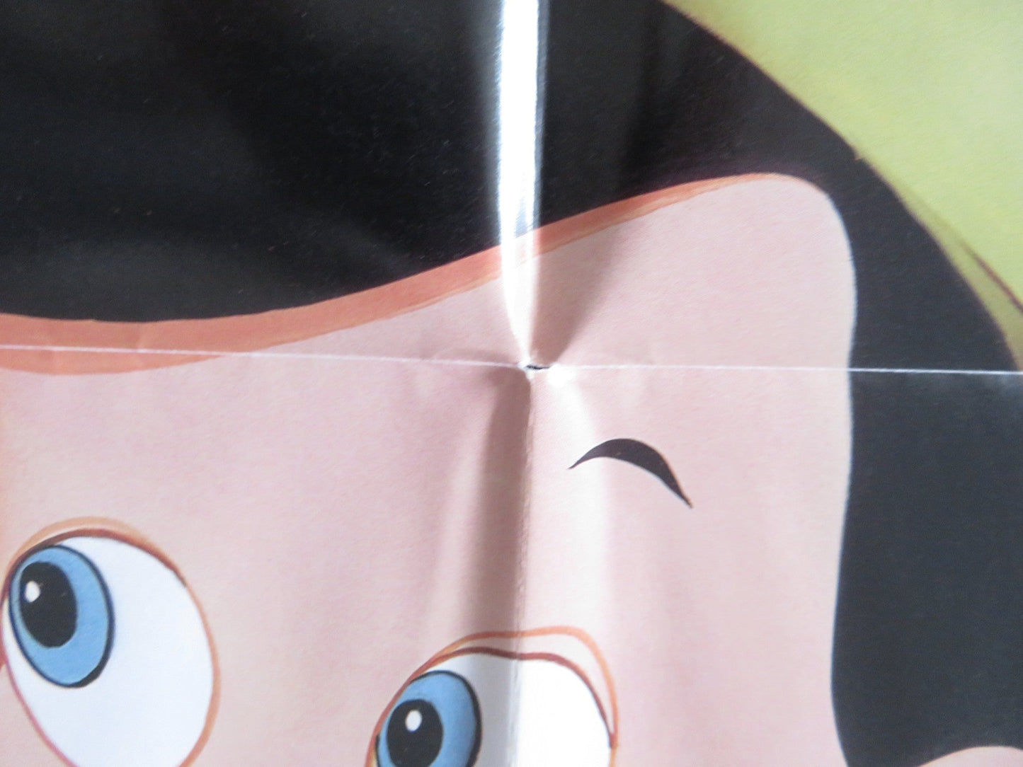 PINOCCHIO FOLDED US ONE SHEET POSTER DISNEY MEL BLANC DON BRODIE 1984 Rendezvous Cinema Movie posters