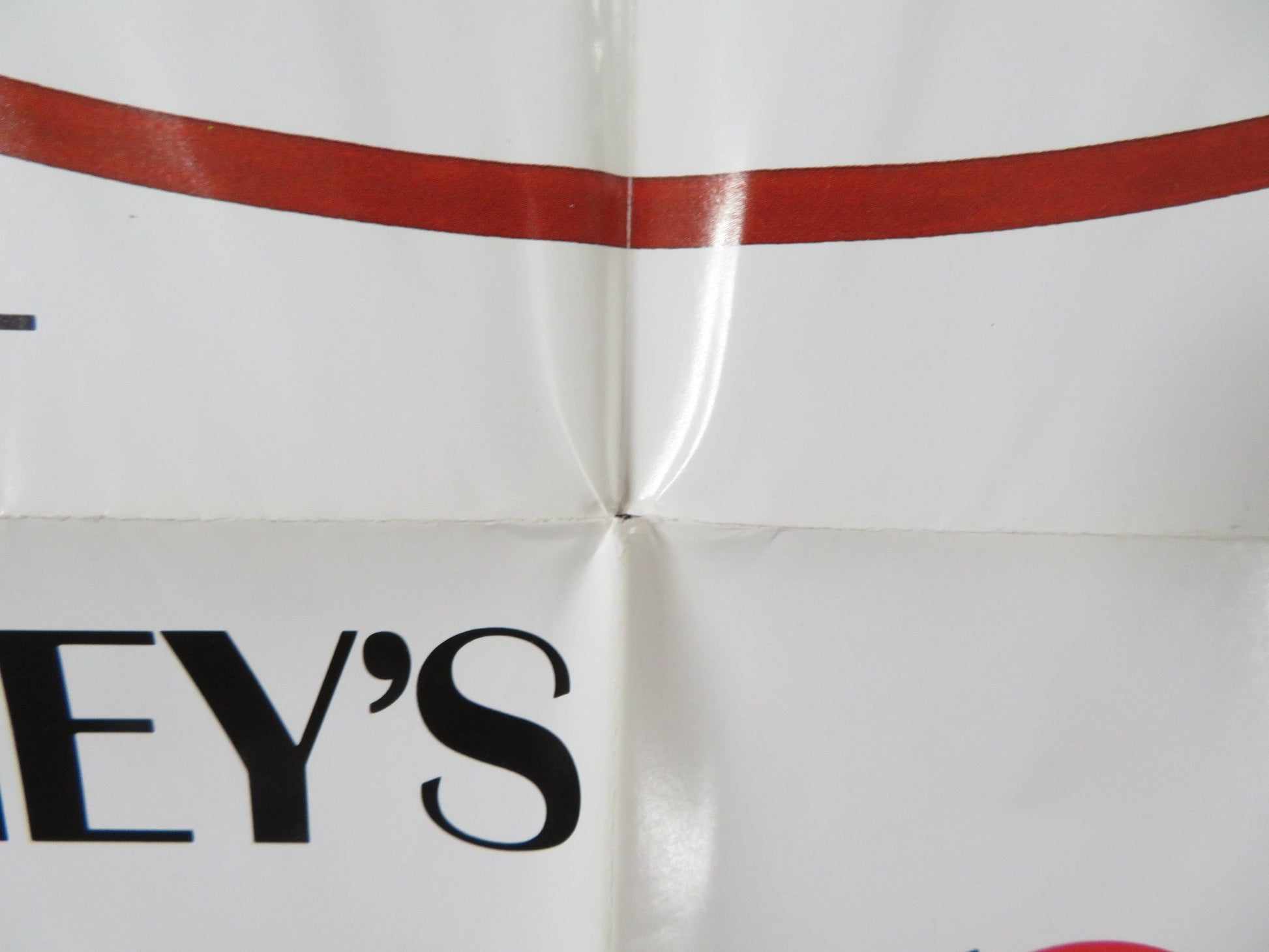 PINOCCHIO FOLDED US ONE SHEET POSTER DISNEY MEL BLANC DON BRODIE 1984 Rendezvous Cinema Movie posters