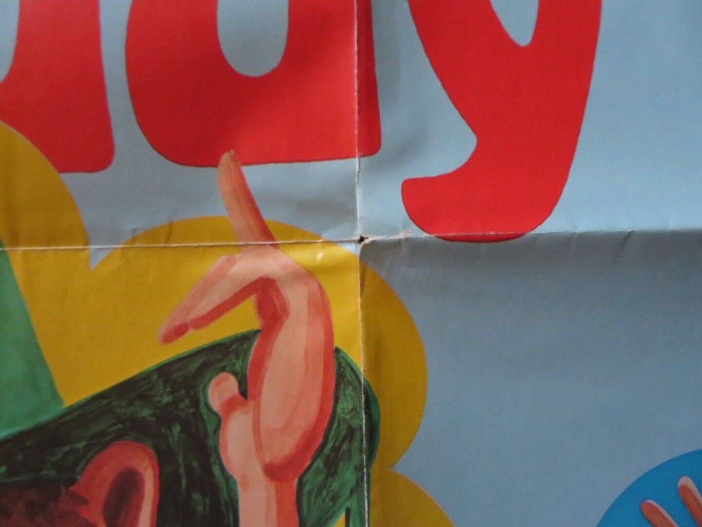 PINOCCHIOS BIRTHDAY PARTY FOLDED US ONE SHEET POSTER JEFF BRAUNSTEIN 1973 Movie posters