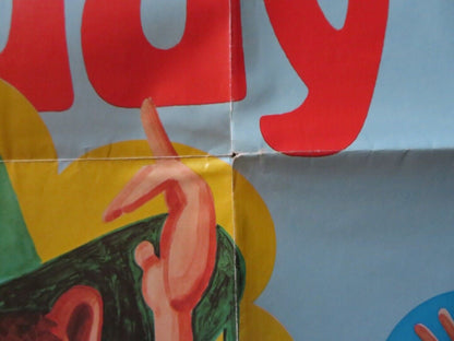 PINOCCHIOS BIRTHDAY PARTY FOLDED US ONE SHEET POSTER JEFF BRAUNSTEIN 1973 Movie posters