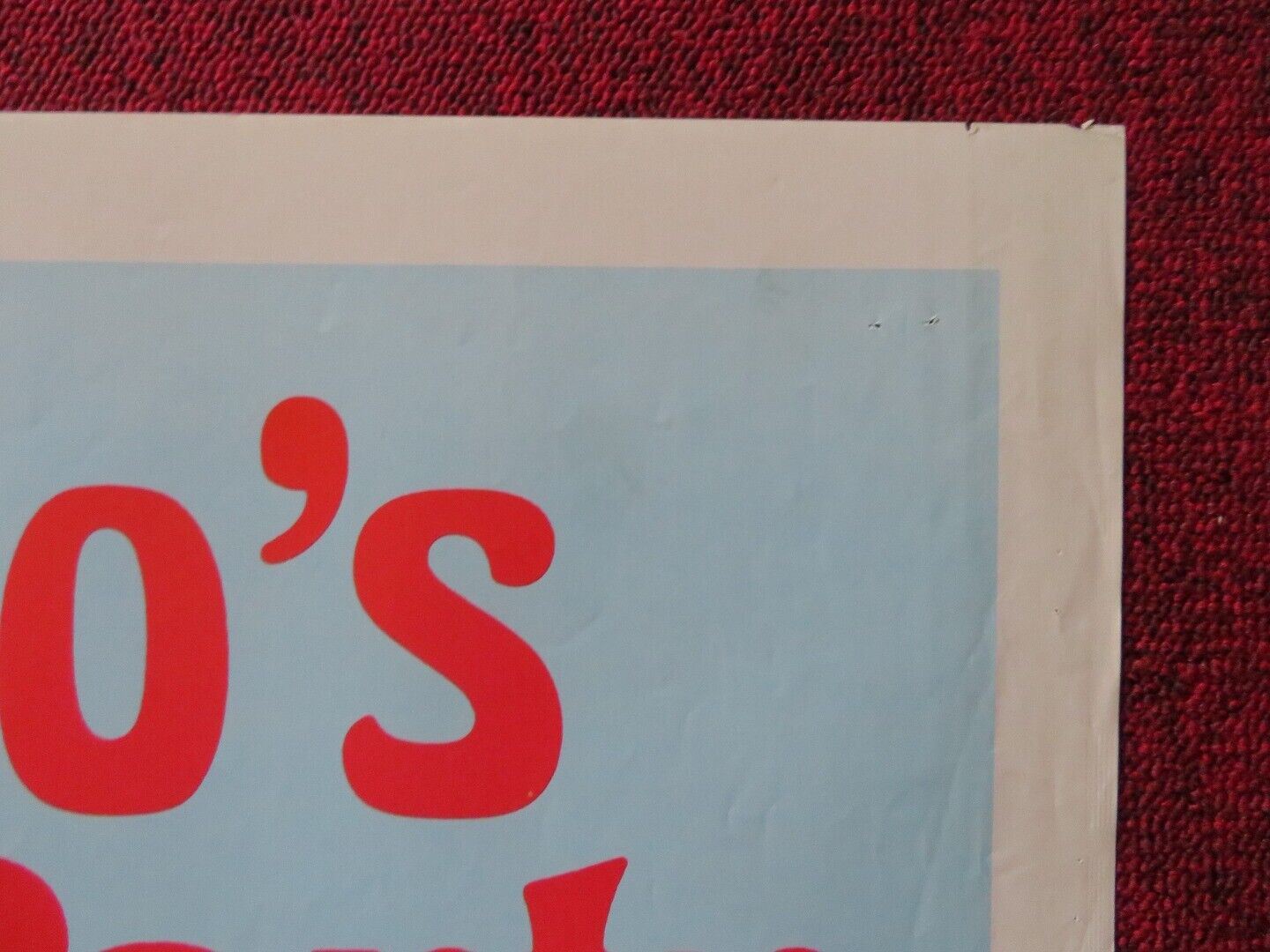 PINOCCHIOS BIRTHDAY PARTY FOLDED US ONE SHEET POSTER JEFF BRAUNSTEIN 1973 Movie posters