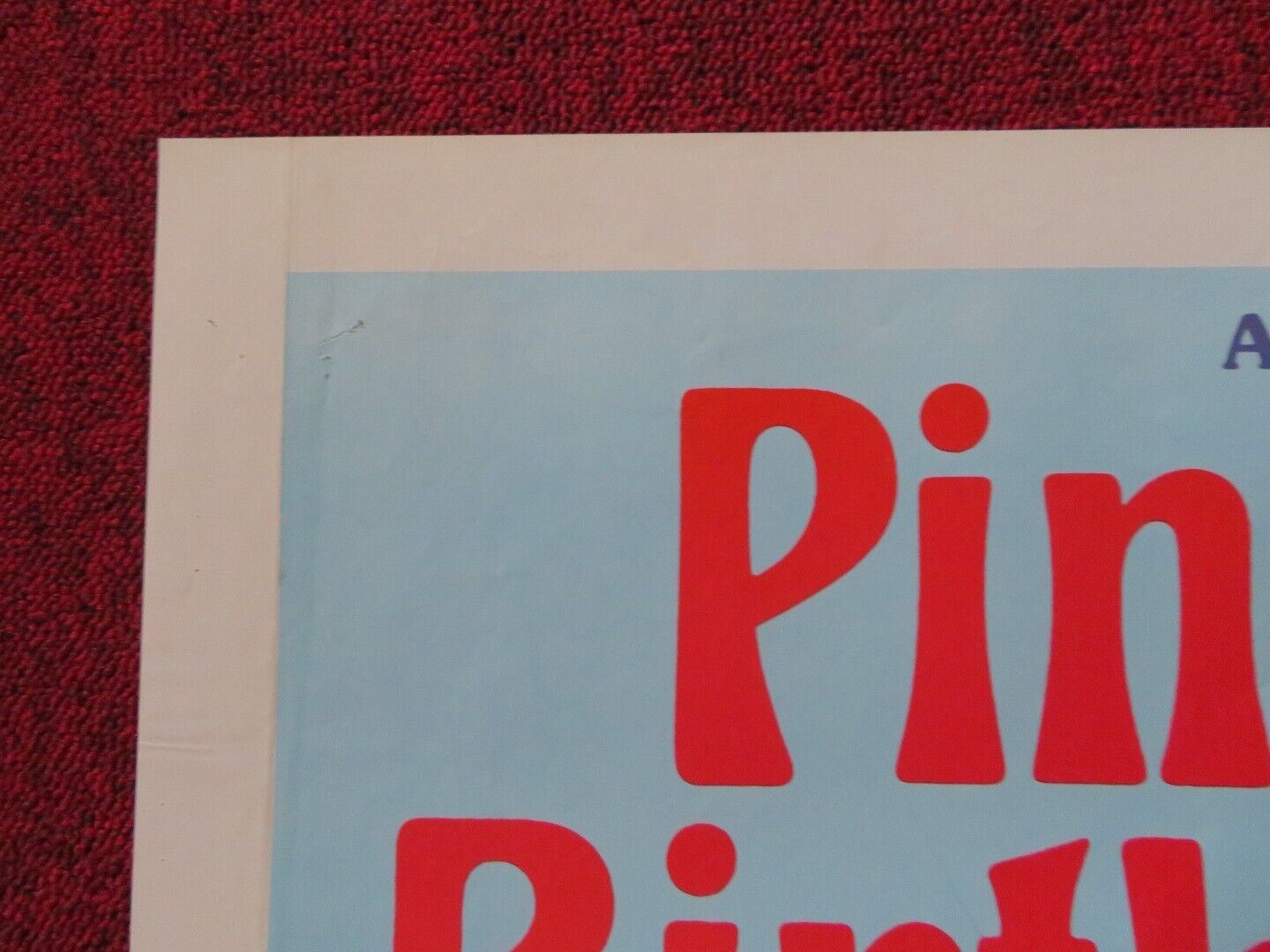 PINOCCHIOS BIRTHDAY PARTY FOLDED US ONE SHEET POSTER JEFF BRAUNSTEIN 1973 Movie posters