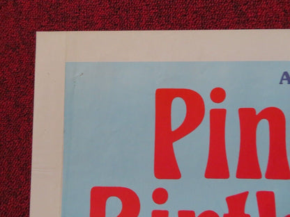 PINOCCHIOS BIRTHDAY PARTY FOLDED US ONE SHEET POSTER JEFF BRAUNSTEIN 1973 Movie posters