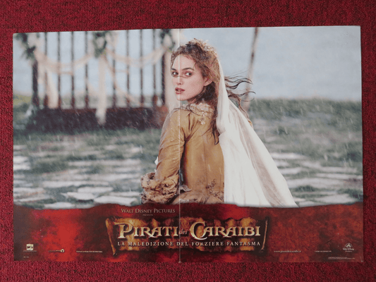 PIRATES OF THE CARIBBEAN: DEAD MAN'S CHEST - A ITALIAN FOTOBUSTA POSTER 2006 Rendezvous Cinema Movie posters