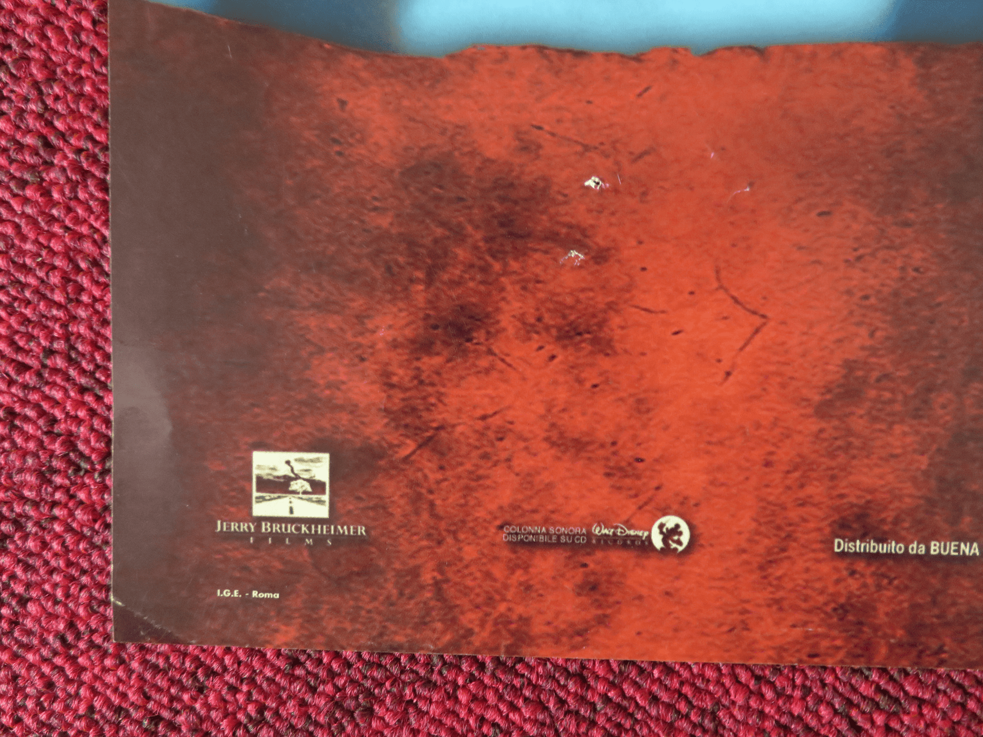 PIRATES OF THE CARIBBEAN: DEAD MAN'S CHEST - B ITALIAN FOTOBUSTA POSTER 2006 Rendezvous Cinema Movie posters