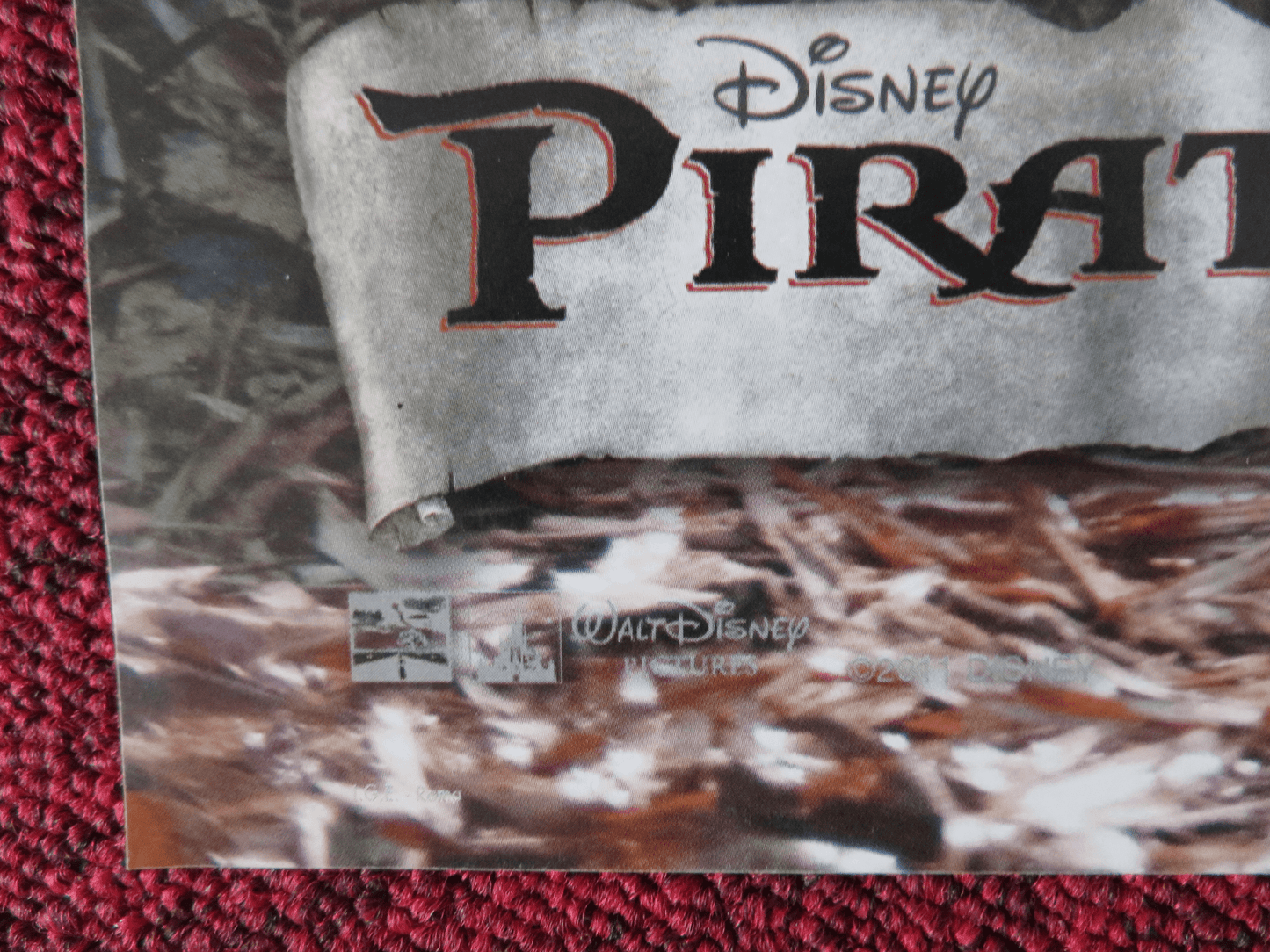 PIRATES OF THE CARIBBEAN: ON STRANGER TIDES ITALIAN FOTOBUSTA POSTER 2011 Rendezvous Cinema Movie posters