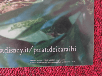 PIRATES OF THE CARIBBEAN: ON STRANGER TIDES ITALIAN FOTOBUSTA POSTER 2011 Rendezvous Cinema Movie posters