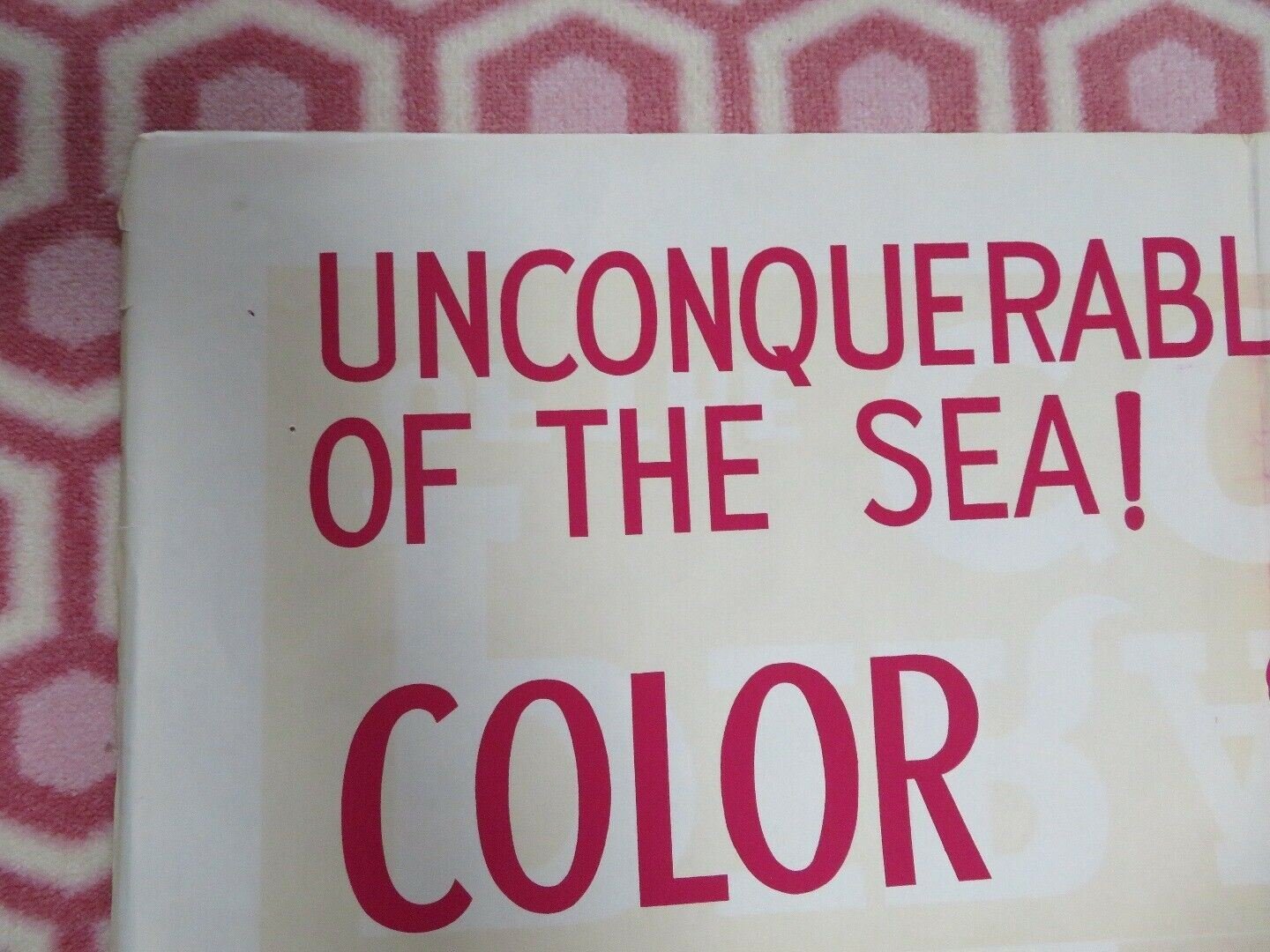 PIRATES OF THE COAST US ONE SHEET POSTER LEX BARKER ESTELLA BLAIN '64 Movie posters