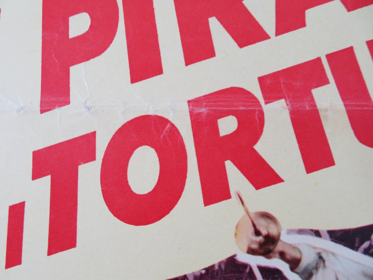 PIRATES OF TORTUGA ITALIAN LOCANDINA POSTER KEN SCOTT LETICIA ROMAN 1961 Rendezvous Cinema Movie posters