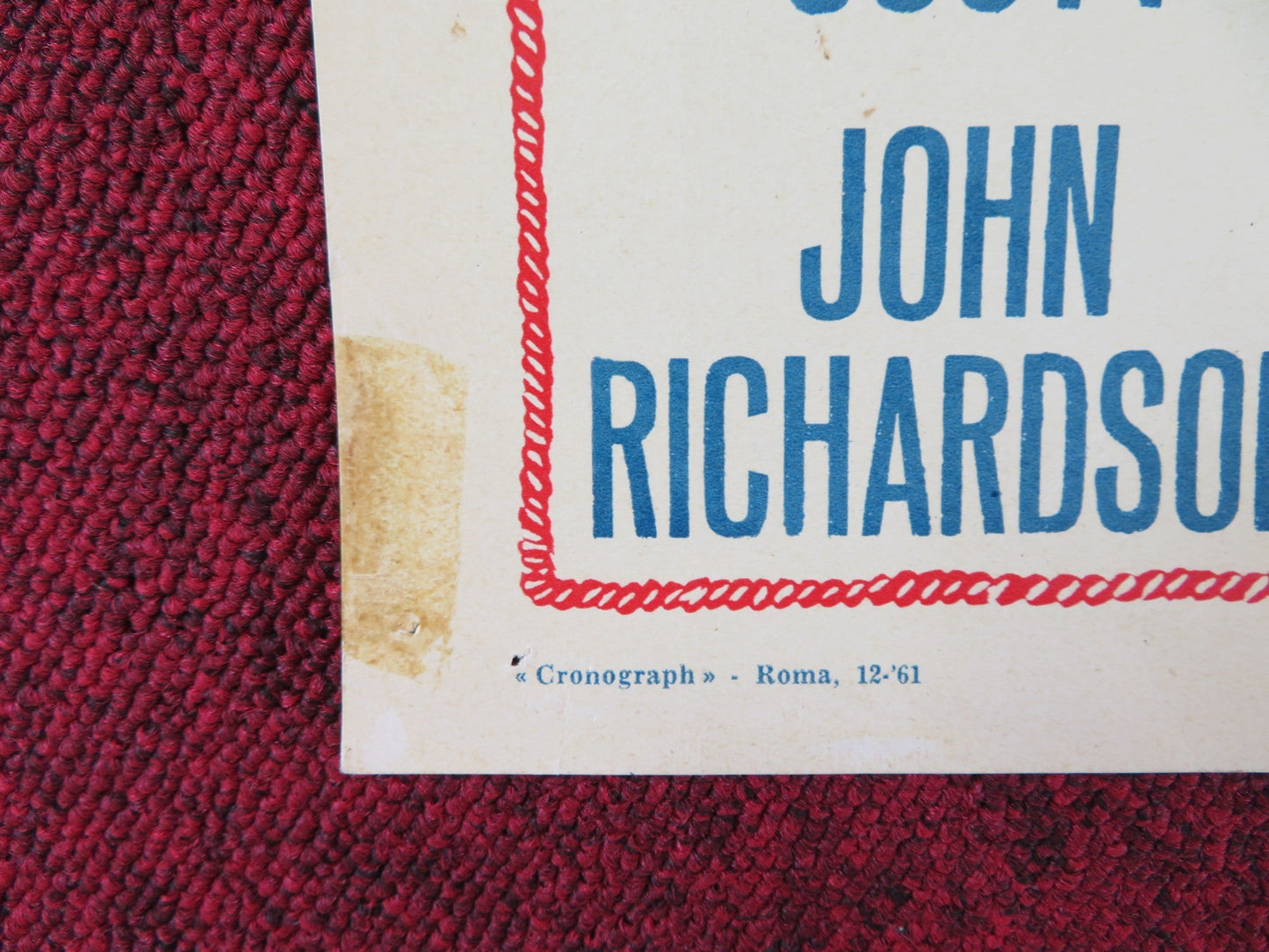 PIRATES OF TORTUGA ITALIAN LOCANDINA POSTER KEN SCOTT LETICIA ROMAN 1961 Rendezvous Cinema Movie posters