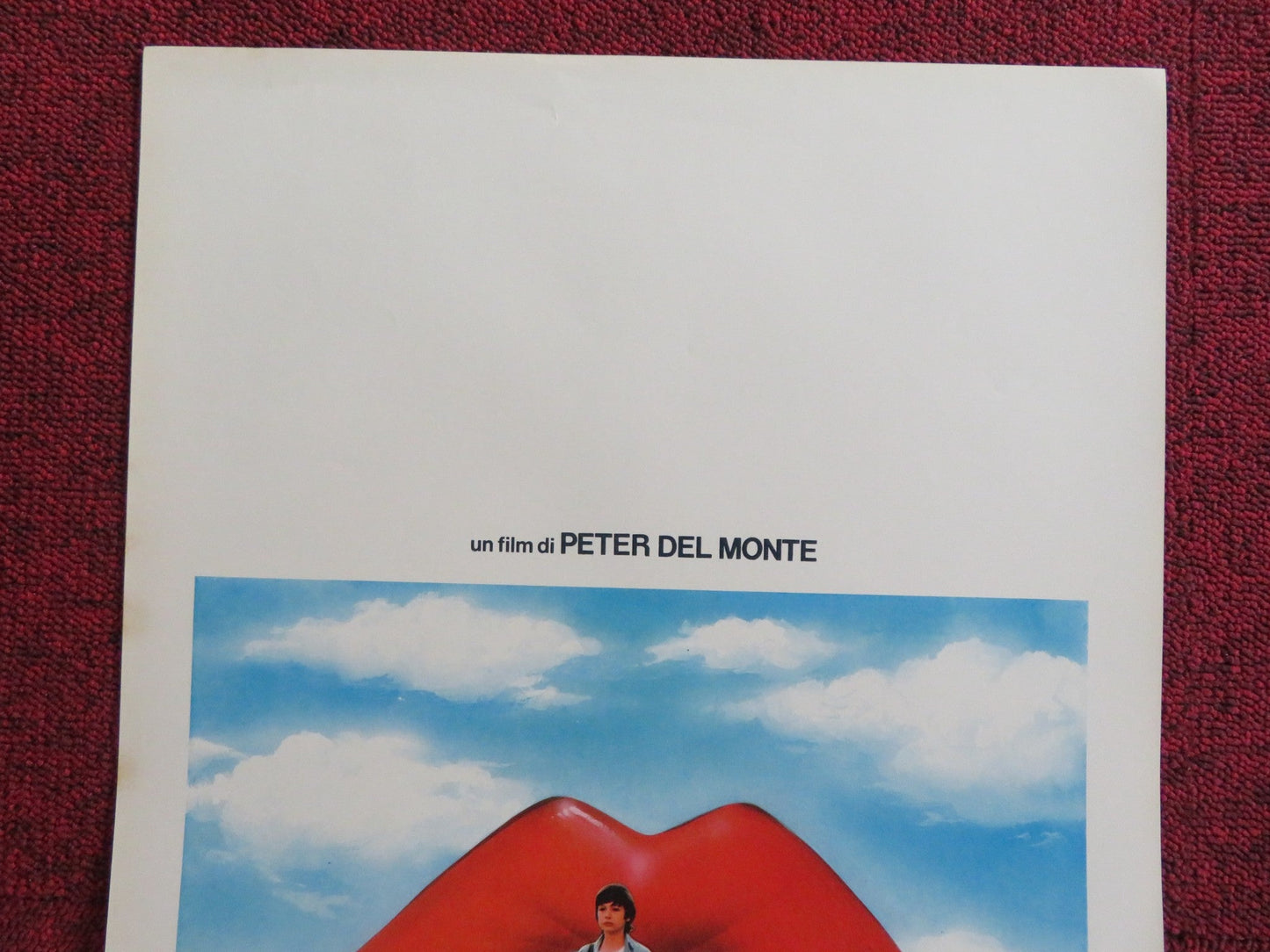 PISO PISELLO ITALIAN LOCANDINA POSTER LUCA PORRO FABIO PERABONI 1981 Rendezvous Cinema Movie posters