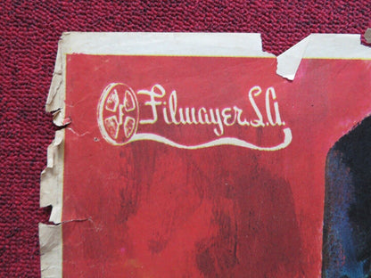 PISTOLERO / YOUNG BILLY YOUNG SPANISH ROLLED POSTER ROBERT MITCHUM 1969 Movie posters