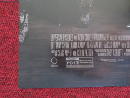 PITCH PERFECT 3 FOLDED US ONE SHEET POSTER ANNA KENDRIK REBEL WILSON 2017 Movie posters