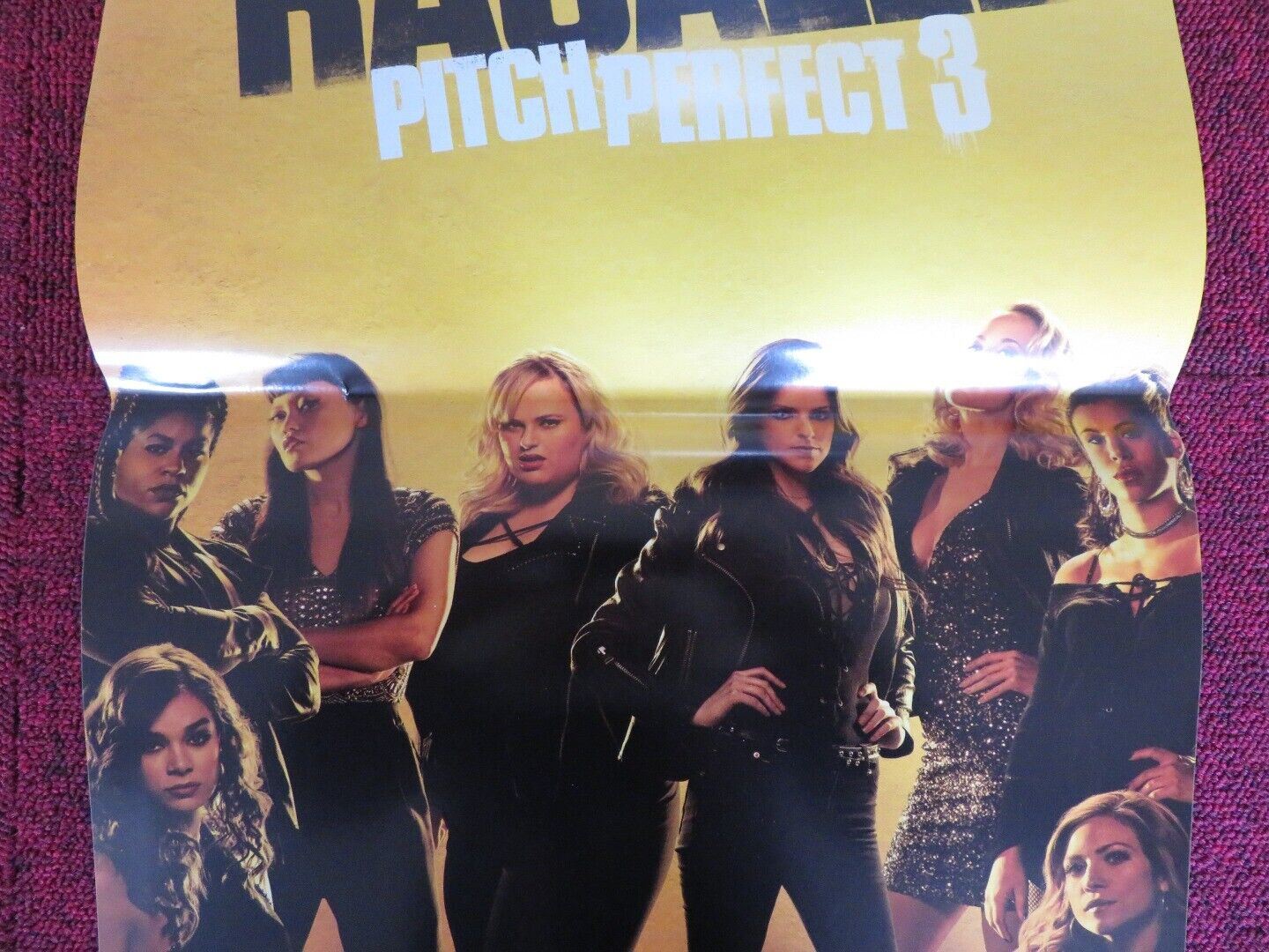 PITCH PERFECT 3 ITALIAN LOCANDINA (26.5"x12.5") POSTER REBEL WILSON 2017 - Rendezvous Cinema