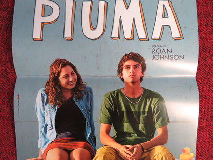 PIUMA / FEATHER ITALIAN LOCANDINA POSTER LUIGI FEDELE BLU YOSHIMI 2016 Rendezvous Cinema Movie posters