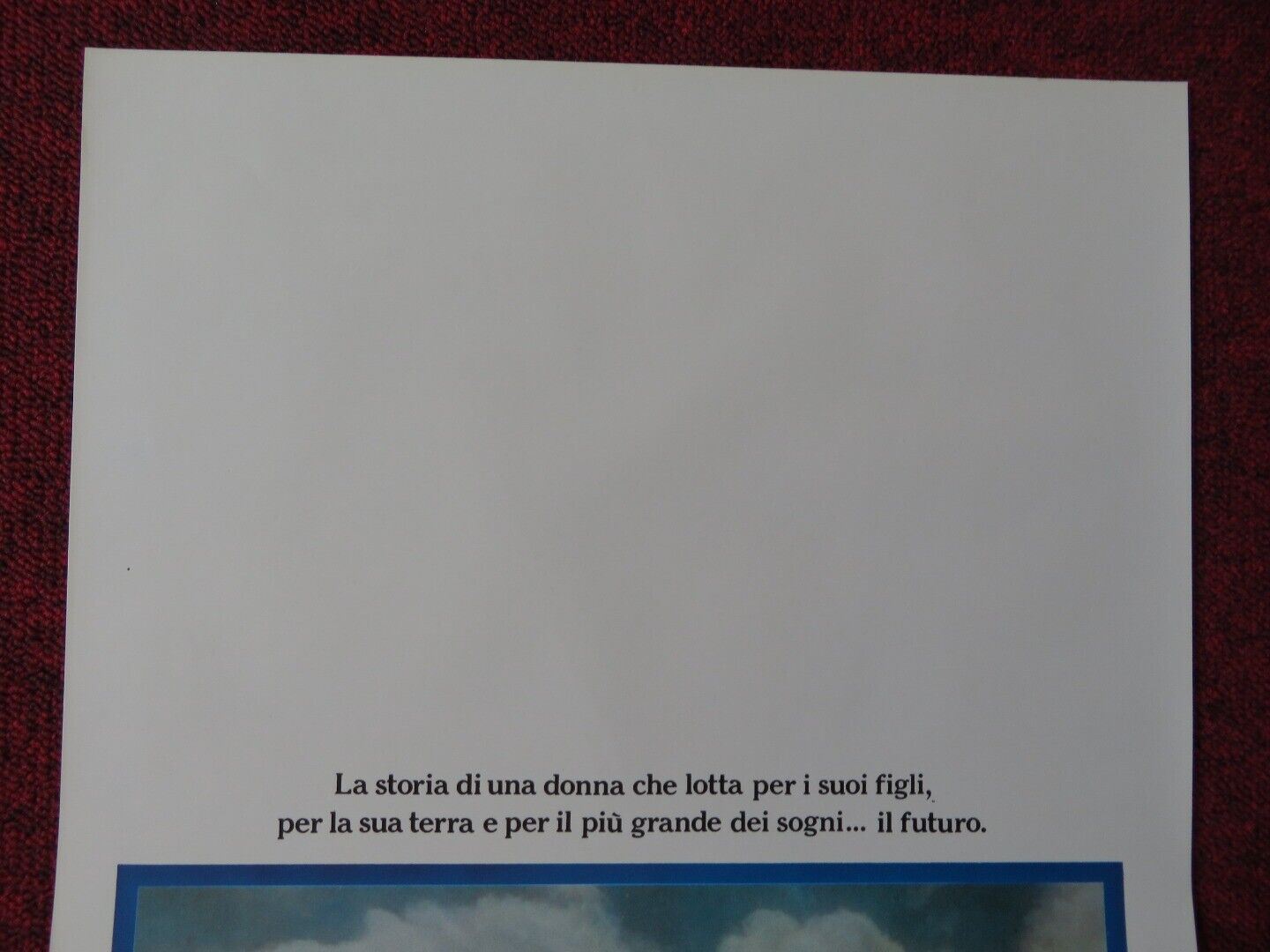 PLACES IN THE HEART ITALIAN LOCANDINA (27.5"x13") POSTER S FIELD ED HARRIS '84 Movie posters