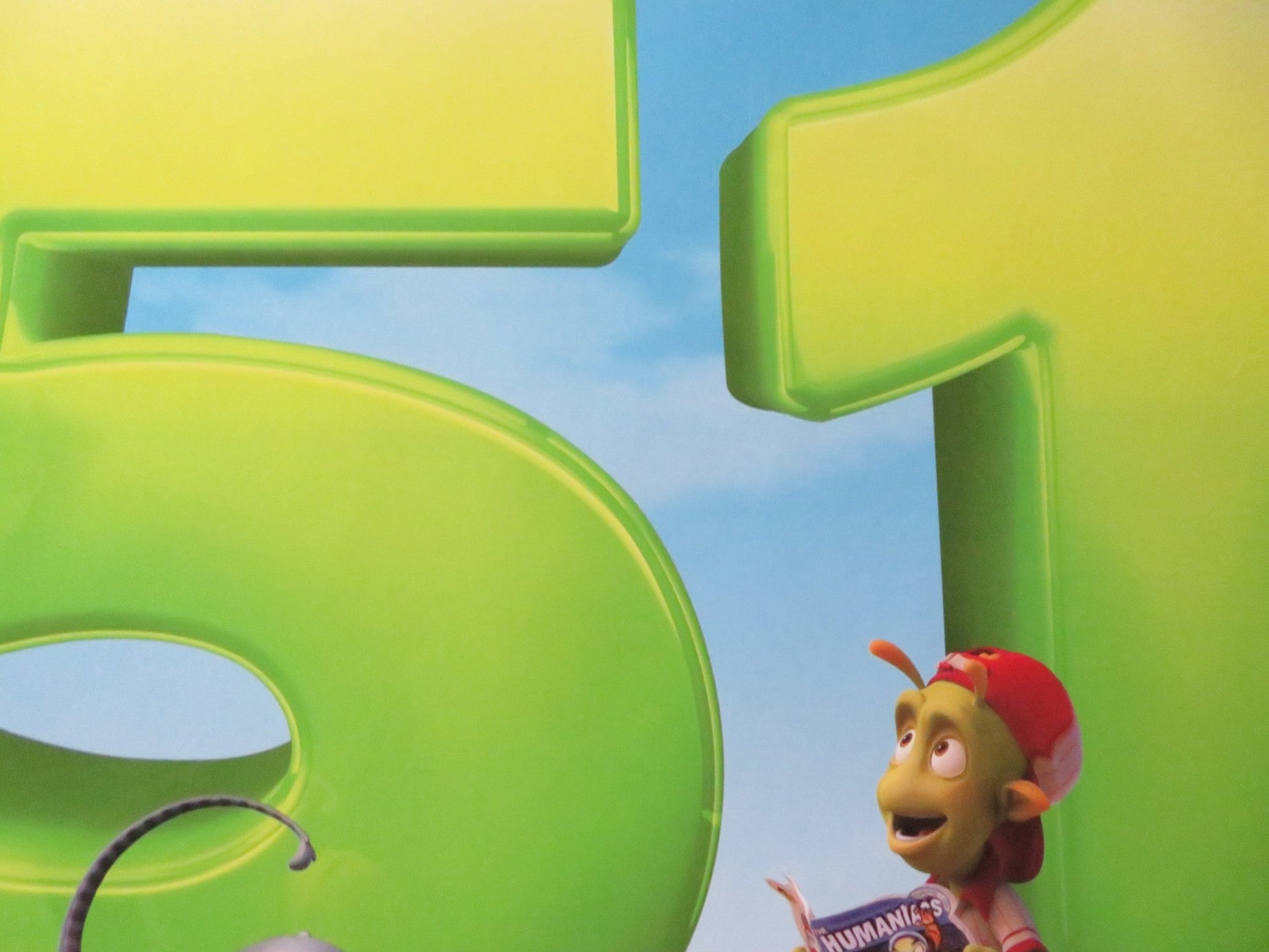 PLANET 51 UK QUAD ROLLED POSTER DWAYNE JOHNSON JESSICA BIEL 2009 Rendezvous Cinema Movie posters