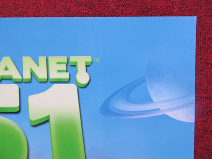 PLANET 51 US ONE SHEET ROLLED POSTER DWAYNE JOHNSON 2009 - Rendezvous Cinema